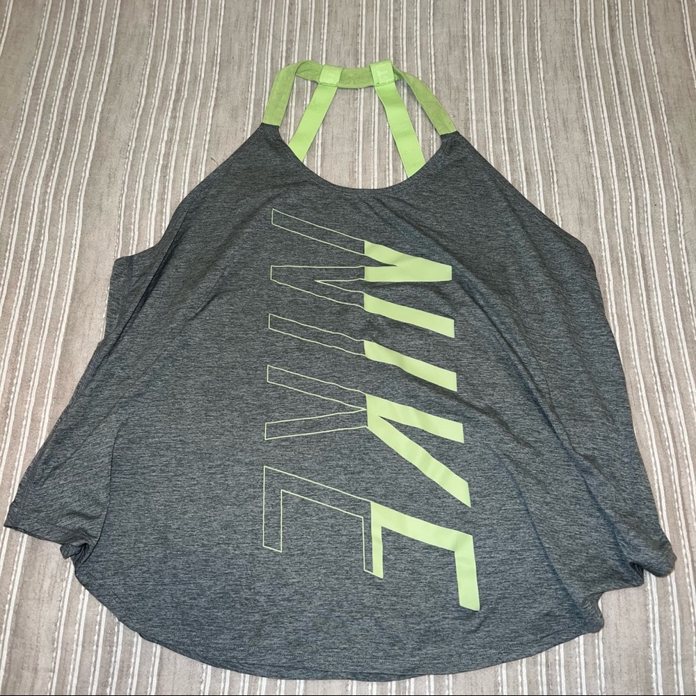 Nike Logo Elastica Style Training Tank Top